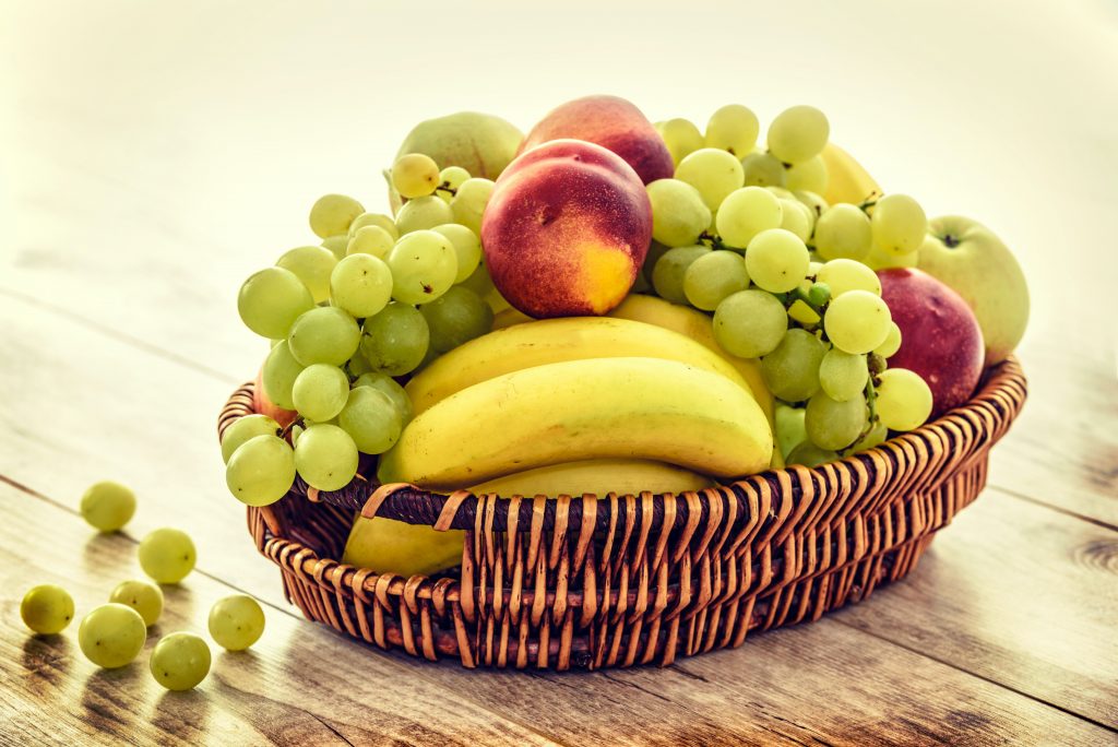 A basket of fruit